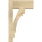 Ekena Millwork Merced Block Rough Sawn Outlooker, Douglas Fir, 6"W x 12"D x 20"H OUT06X12X20MRC05RDF - alternate 4